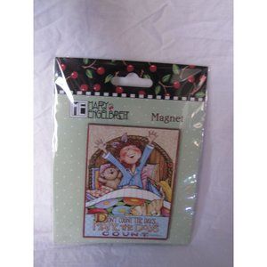 NEW Mary Engelbreit "Make the Days Count" Inspirational Magnet Refrigerator